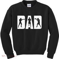 Dad Boxer Boxing Boxing Gloves Boxing Boxing Fan Boxer Kids Sweatshirt thumb 0