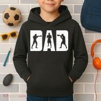 Dad Boxer Boxing Boxing Gloves Boxing Boxing Fan Boxer Kids Hoodie thumb 2