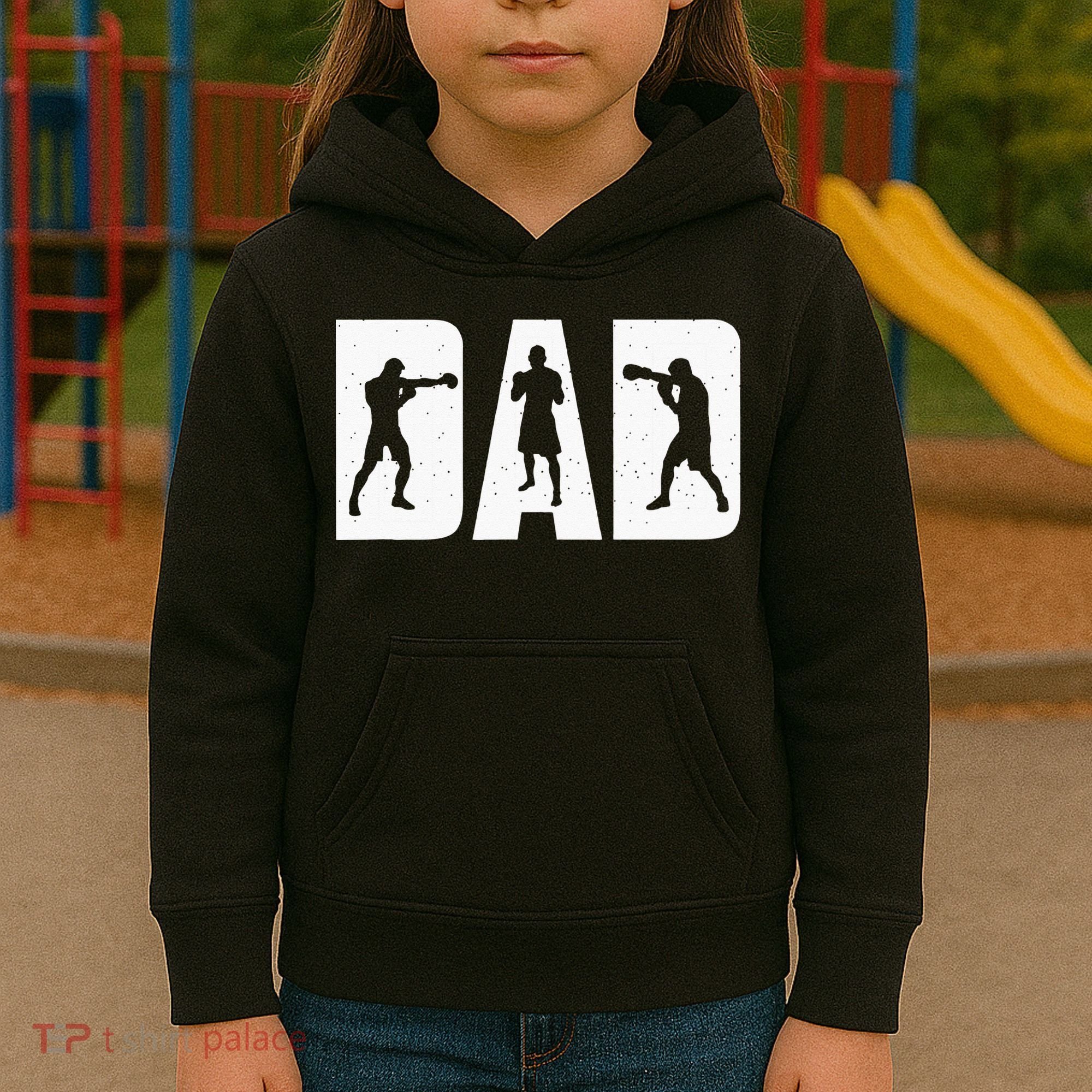 Dad Boxer Boxing Boxing Gloves Boxing Boxing Fan Boxer Kids Hoodie