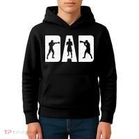 Dad Boxer Boxing Boxing Gloves Boxing Boxing Fan Boxer Kids Hoodie thumb 4