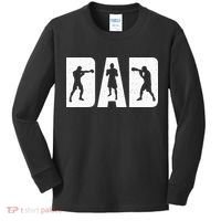 Dad Boxer Boxing Boxing Gloves Boxing Boxing Fan Boxer Kids Long Sleeve Shirt thumb 0