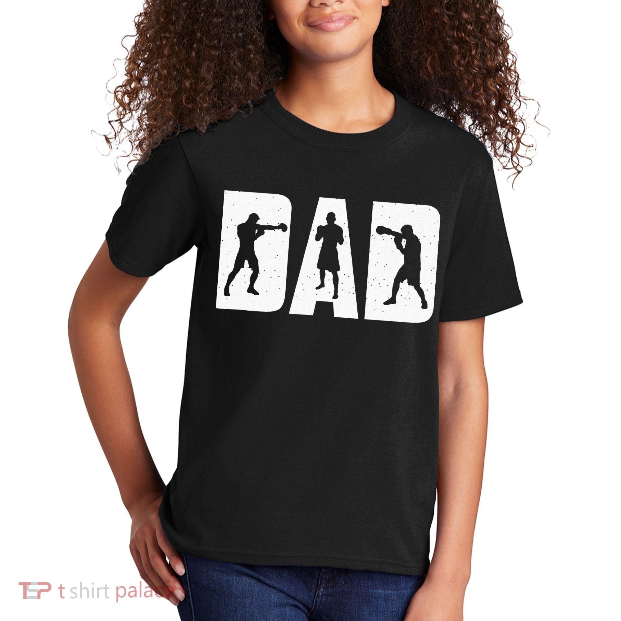 Dad Boxer Boxing Boxing Gloves Boxing Boxing Fan Boxer Kids T-Shirt