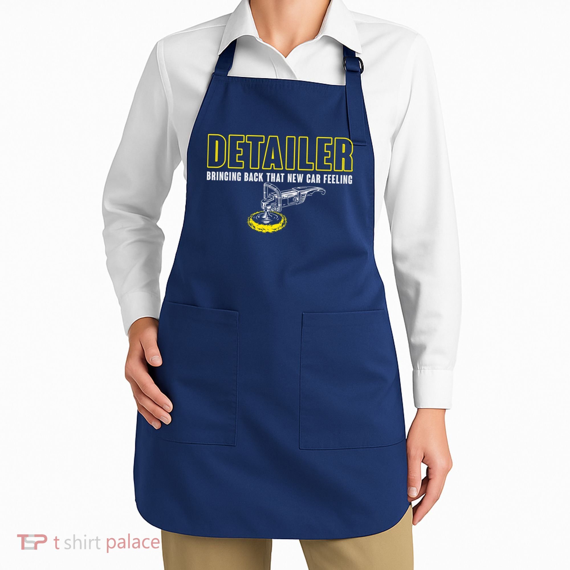 Detailer Bringing Back That New Car Feeling Auto Detailing Apron