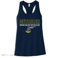 Detailer Bringing Back That New Car Feeling Auto Detailing Women's Tank Top thumb 0