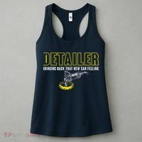 Detailer Bringing Back That New Car Feeling Auto Detailing Women's Tank Top thumb 3