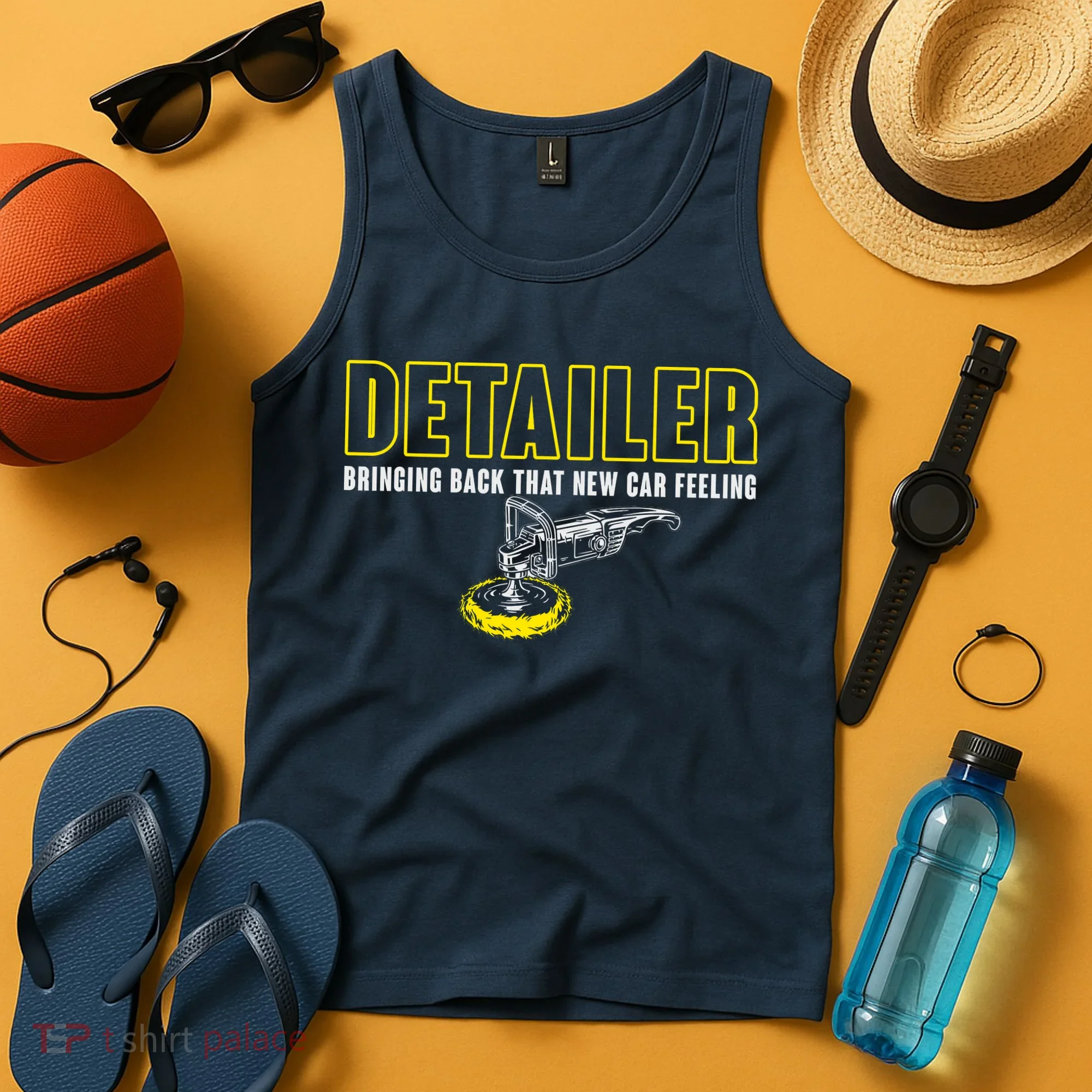 Detailer Bringing Back That New Car Feeling Auto Detailing Tank Top