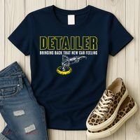 Detailer Bringing Back That New Car Feeling Auto Detailing Women's T-Shirt thumb 3