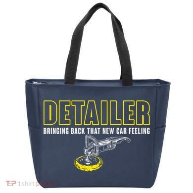 Detailer Bringing Back That New Car Feeling Auto Detailing Tote Bag