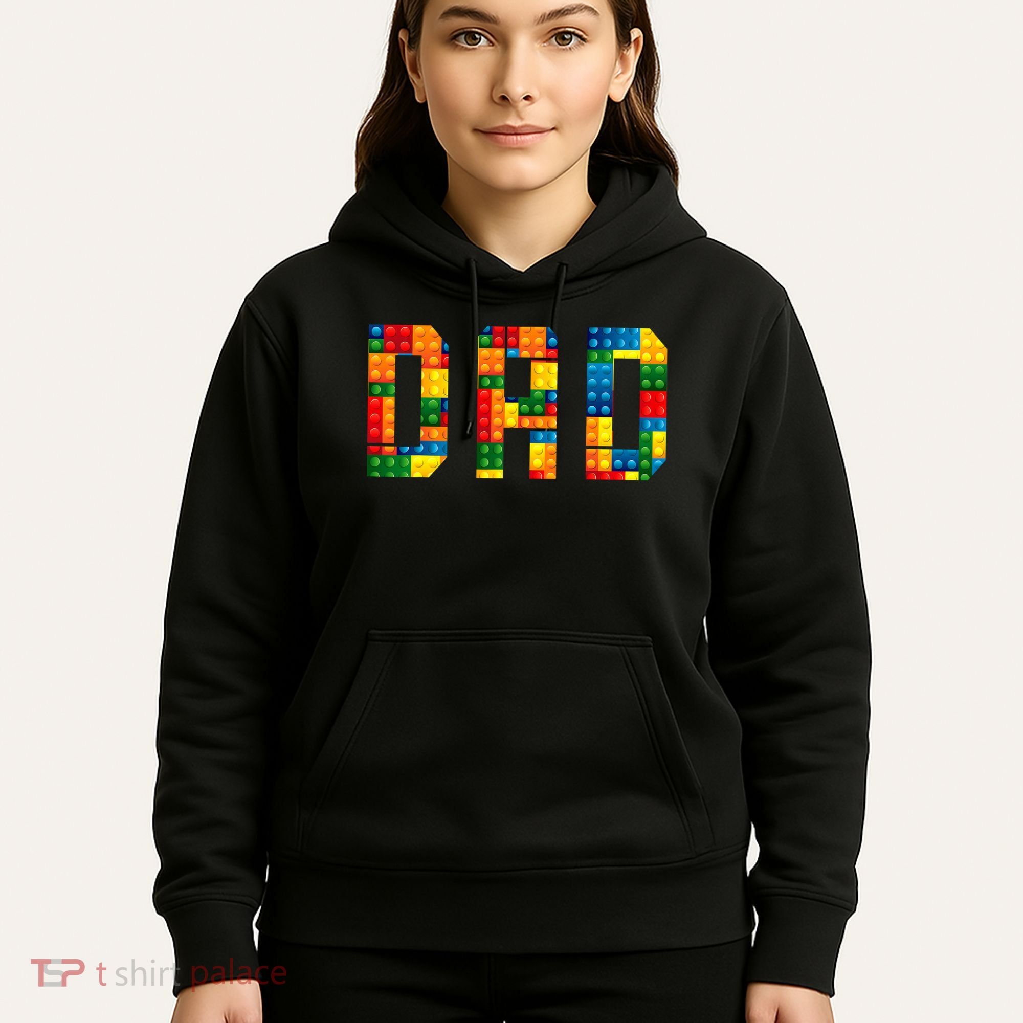Dad Brick Builder Funny Blocks Master Builder Hoodie