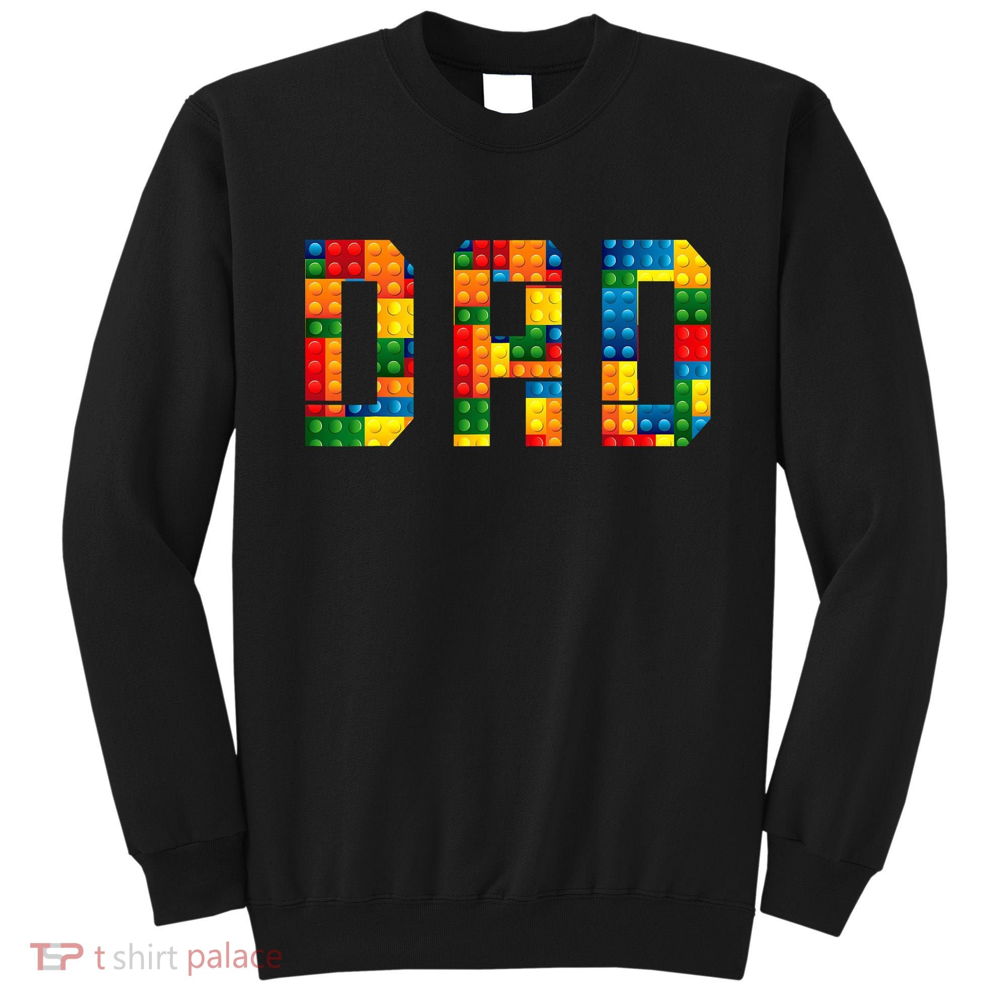Dad Brick Builder Funny Blocks Master Builder Sweatshirt