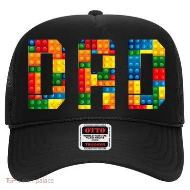 Dad Brick Builder Funny Blocks Master Builder Hat