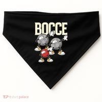 Dabbing Bocce Ball With Jack Bocci Dab Bocce Ball Gift USA-Made Doggie Bandana thumb 0