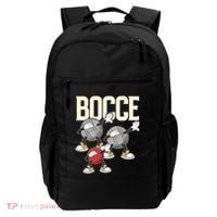 Dabbing Bocce Ball With Jack Bocci Dab Bocce Ball Gift Backpack thumb 0