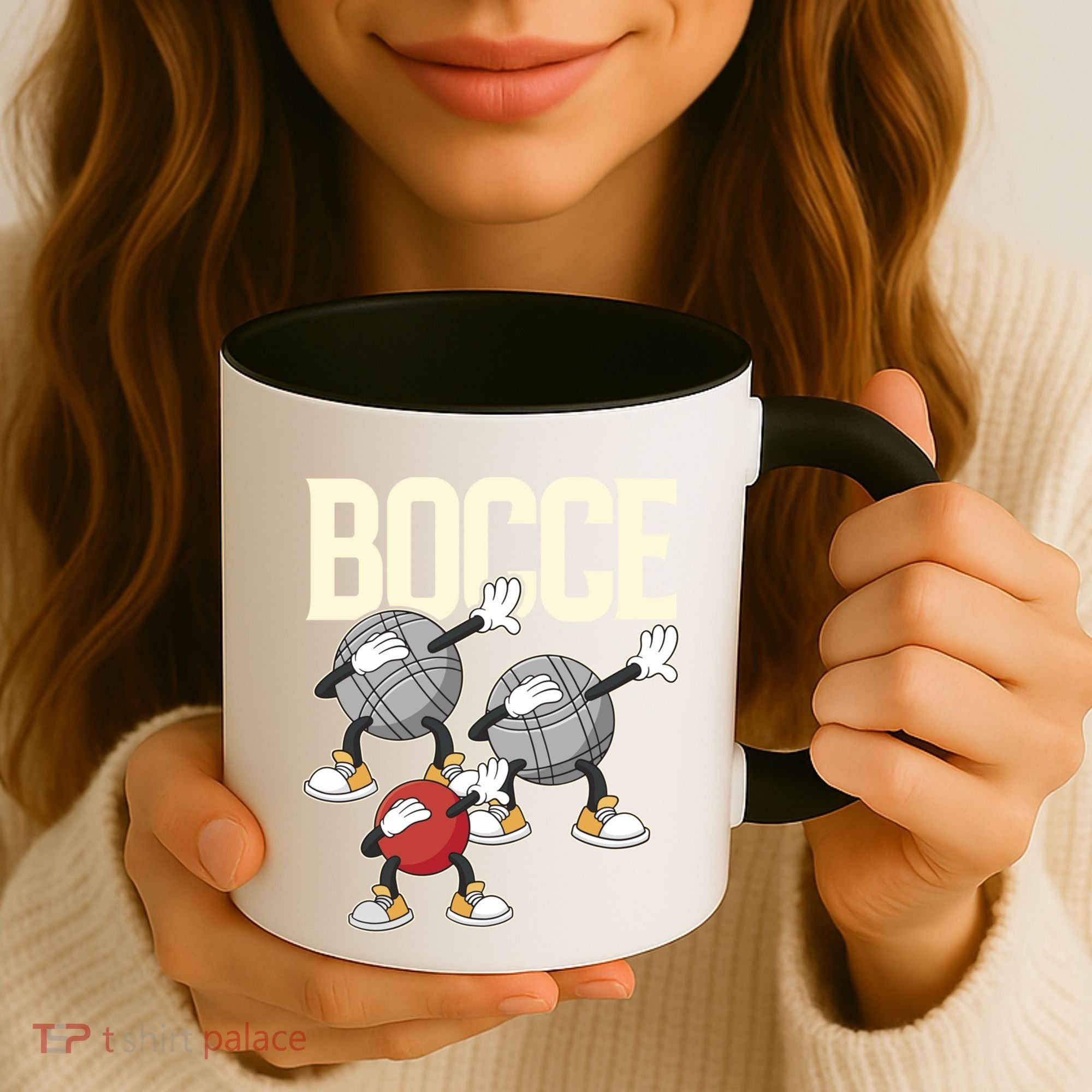 Dabbing Bocce Ball With Jack Bocci Dab Bocce Ball Gift Coffee Mug