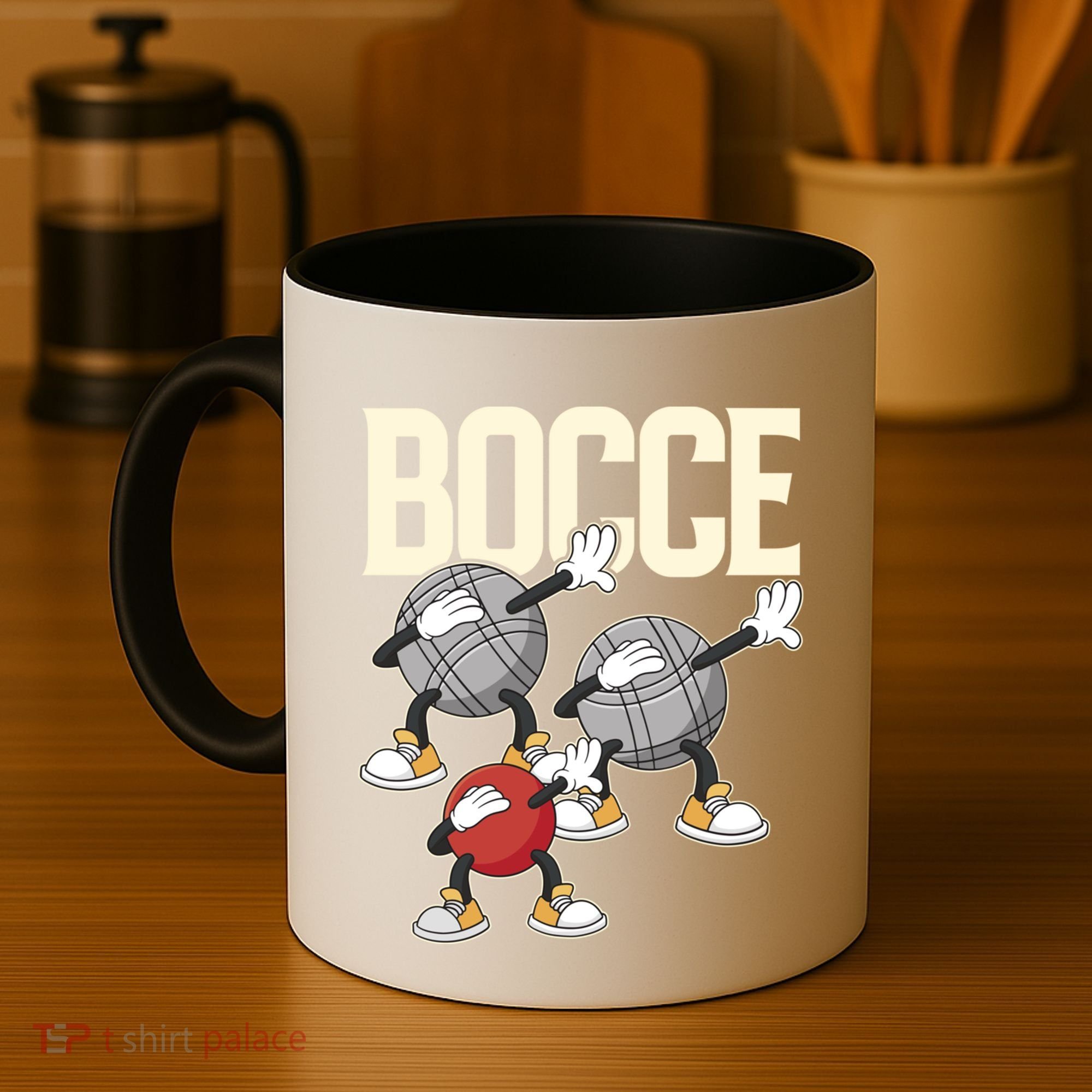 Dabbing Bocce Ball With Jack Bocci Dab Bocce Ball Gift Coffee Mug
