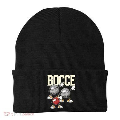Dabbing Bocce Ball With Jack Bocci Dab Bocce Ball Gift Beanie