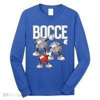 Dabbing Bocce Ball With Jack Bocci Dab Bocce Ball Gift Long Sleeve Shirt thumb 0