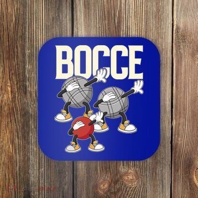 Dabbing Bocce Ball With Jack Bocci Dab Bocce Ball Gift Coaster