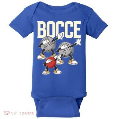 Dabbing Bocce Ball With Jack Bocci Dab Bocce Ball Gift Baby Bodysuit