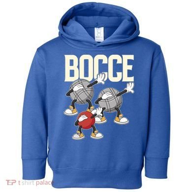 Dabbing Bocce Ball With Jack Bocci Dab Bocce Ball Gift Toddler Hoodie