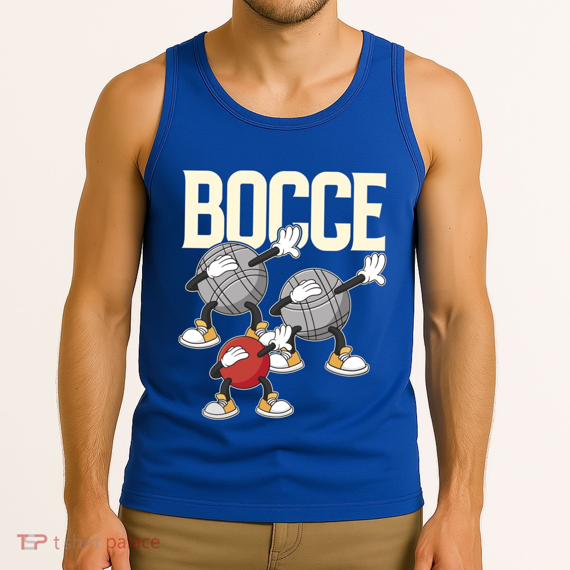 Dabbing Bocce Ball With Jack Bocci Dab Bocce Ball Gift Tank Top
