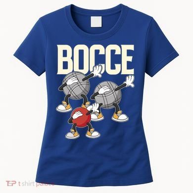 Dabbing Bocce Ball With Jack Bocci Dab Bocce Ball Gift Women's T-Shirt