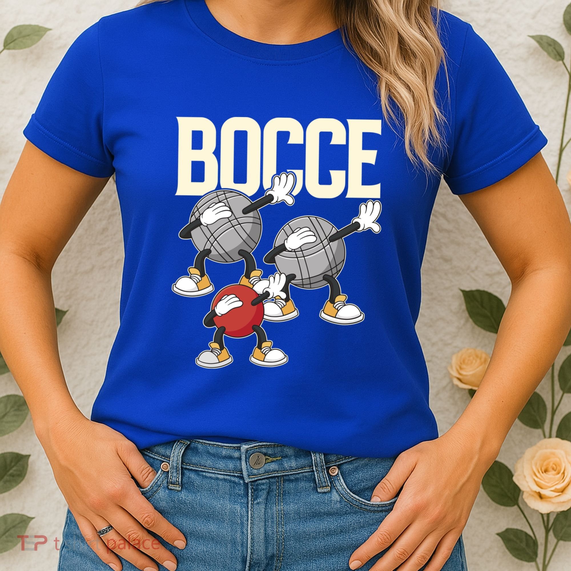 Dabbing Bocce Ball With Jack Bocci Dab Bocce Ball Gift Women's T-Shirt
