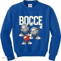 Dabbing Bocce Ball With Jack Bocci Dab Bocce Ball Gift Kids Sweatshirt thumb 0