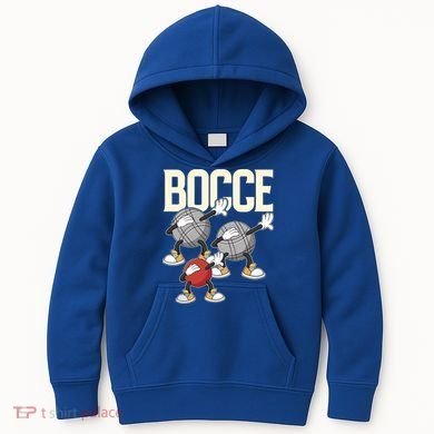 Dabbing Bocce Ball With Jack Bocci Dab Bocce Ball Gift Kids Hoodie