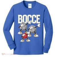 Dabbing Bocce Ball With Jack Bocci Dab Bocce Ball Gift Kids Long Sleeve Shirt thumb 0