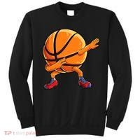 Dabbing Basketball Ball Funny  Sports Player Sweatshirt thumb 0
