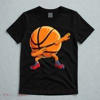 Dabbing Basketball Ball Funny  Sports Player T-Shirt thumb 5
