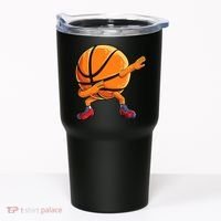 Dabbing Basketball Ball Funny  Sports Player Tumbler thumb 0