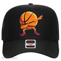 Dabbing Basketball Ball Funny  Sports Player Hat thumb 0