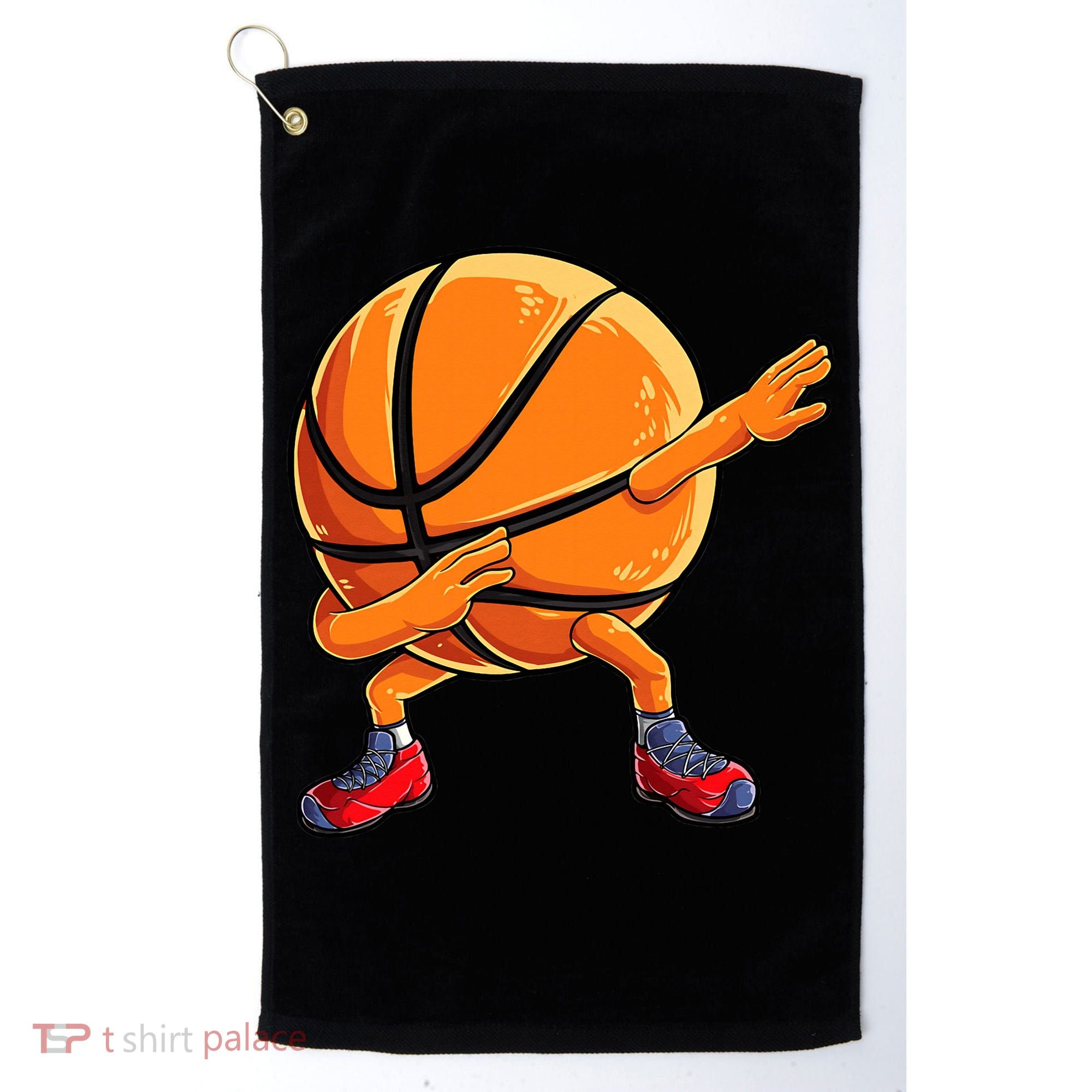 Dabbing Basketball Ball Funny  Sports Player Golf Towel