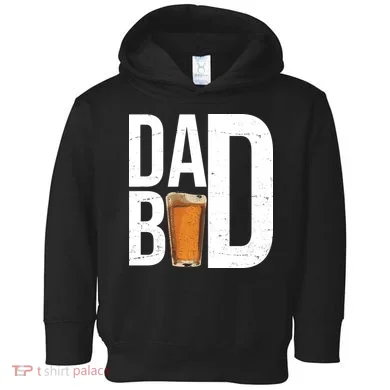 Dad Bod Beer Toddler Hoodie