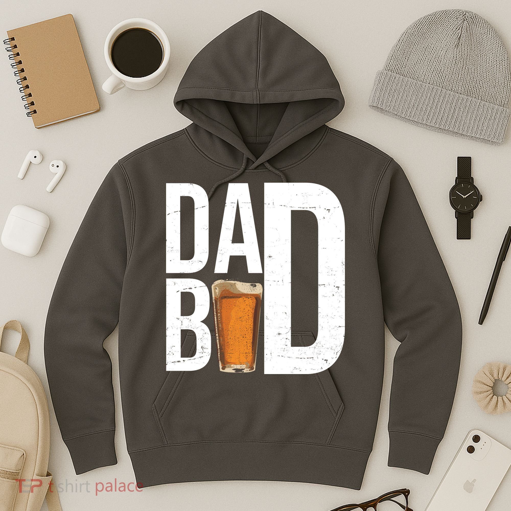 Dad Bod Beer Hoodie