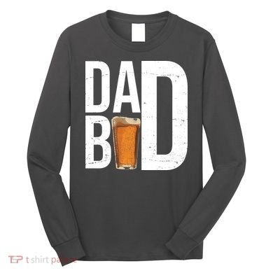 Dad Bod Beer Long Sleeve Shirt