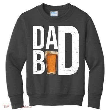 Dad Bod Beer Kids Sweatshirt