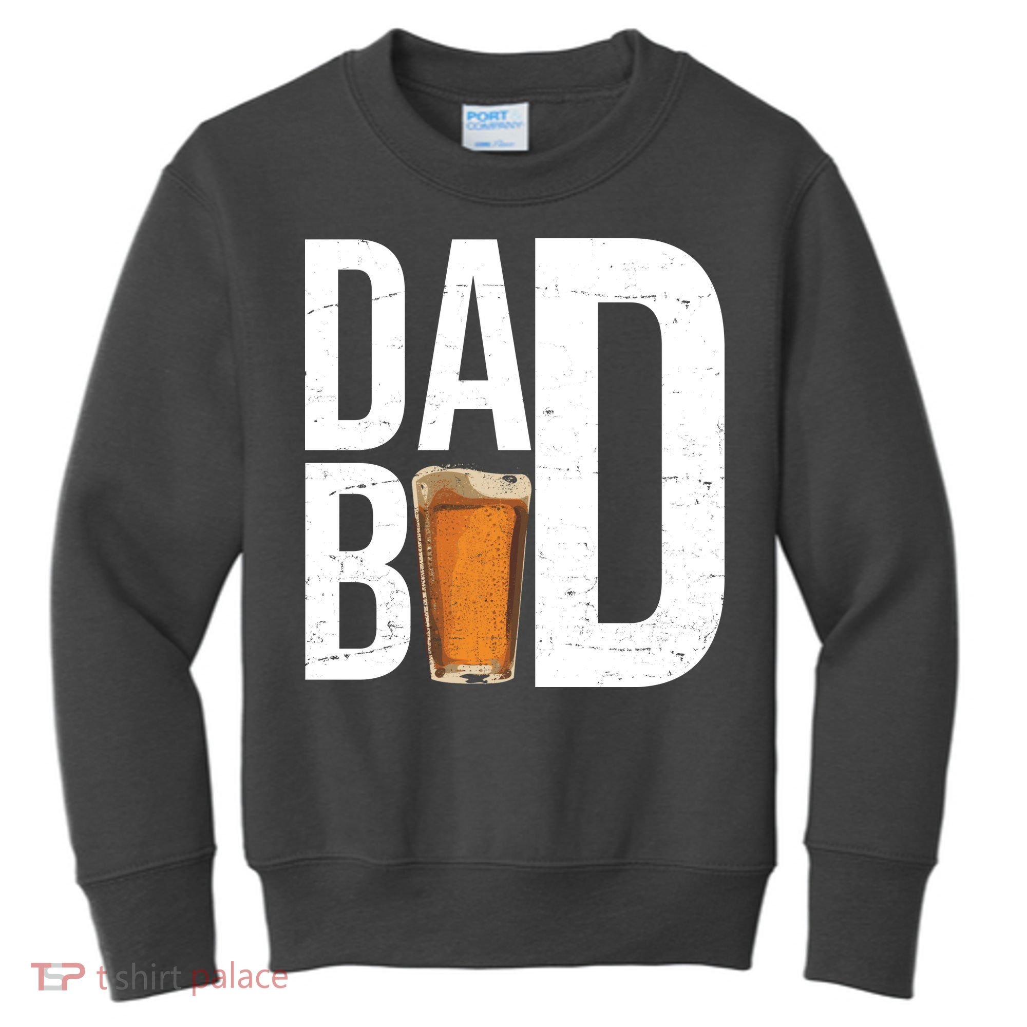 Dad Bod Beer Kids Sweatshirt