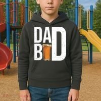 Dad Bod Beer Kids Hoodie thumb 2