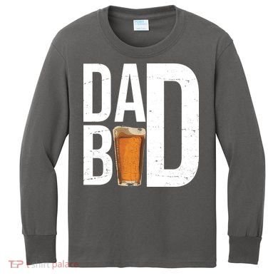 Dad Bod Beer Kids Long Sleeve Shirt
