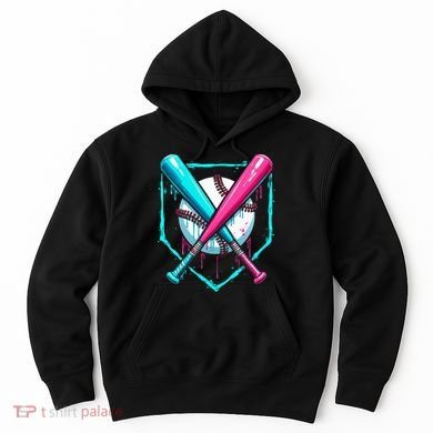 Drip Baseball Bat Baseball Drip Hoodie