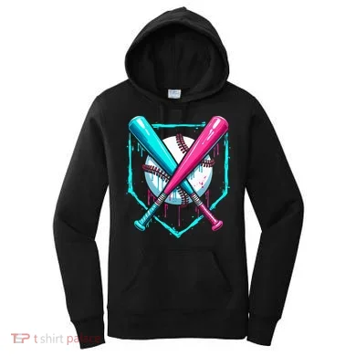 Drip Baseball Bat Baseball Drip Women's Hoodie