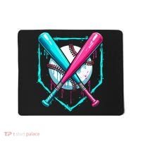 Drip Baseball Bat Baseball Drip Mousepad thumb 0