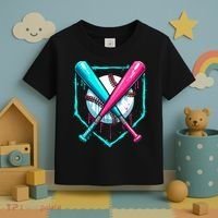 Drip Baseball Bat Baseball Drip Toddler T-Shirt thumb 3