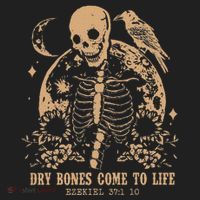 Dry Bones Come To Life Floral Skeleton Women's Sweatshirt thumb 2