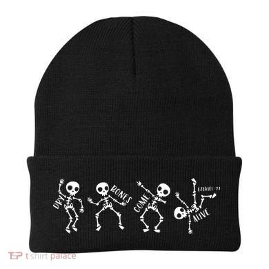Dry Bones Come Alive Relaxed Funny Skeleton Dancing Beanie