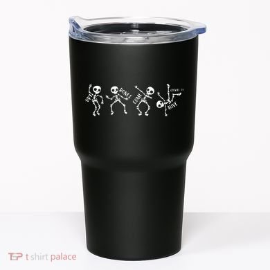 Dry Bones Come Alive Relaxed Funny Skeleton Dancing Tumbler