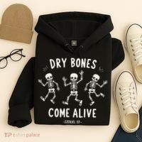 Dry Bones Come Alive Funny Skeleton Dancing Meme Gift Hoodie thumb 4